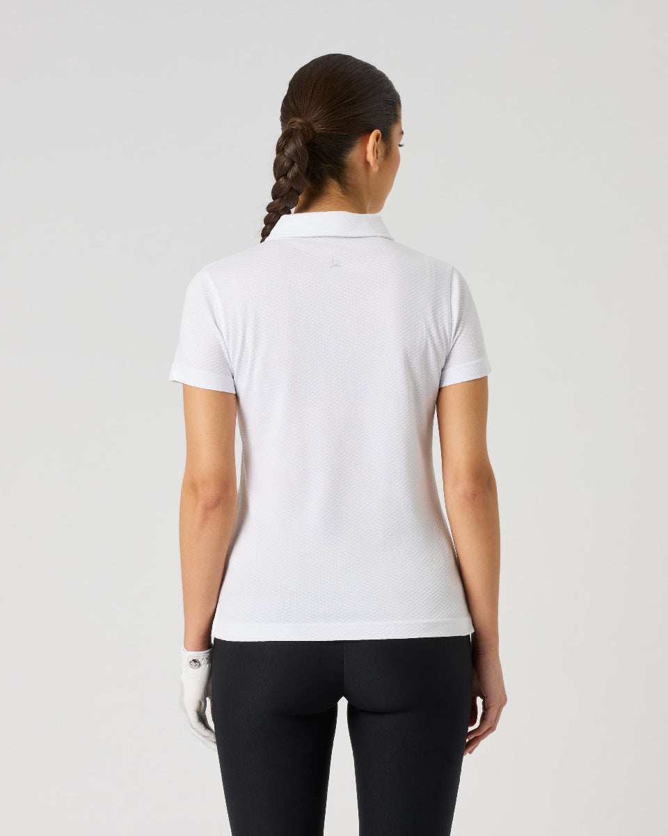 Daily Sports Peoria White Short Sleeve Polo