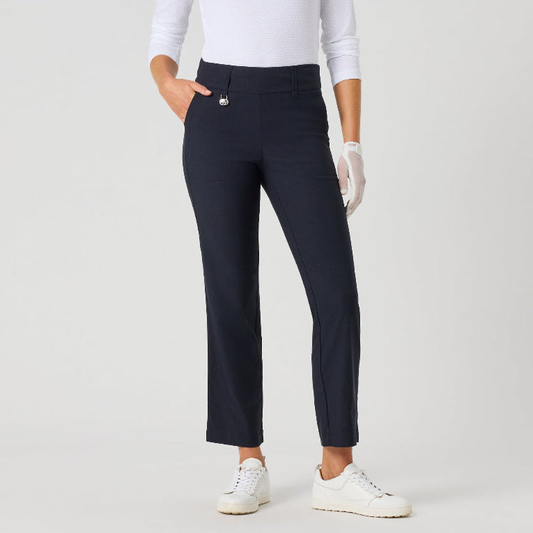 Daily Sports Magic Dark Navy Straight Ankle Pants