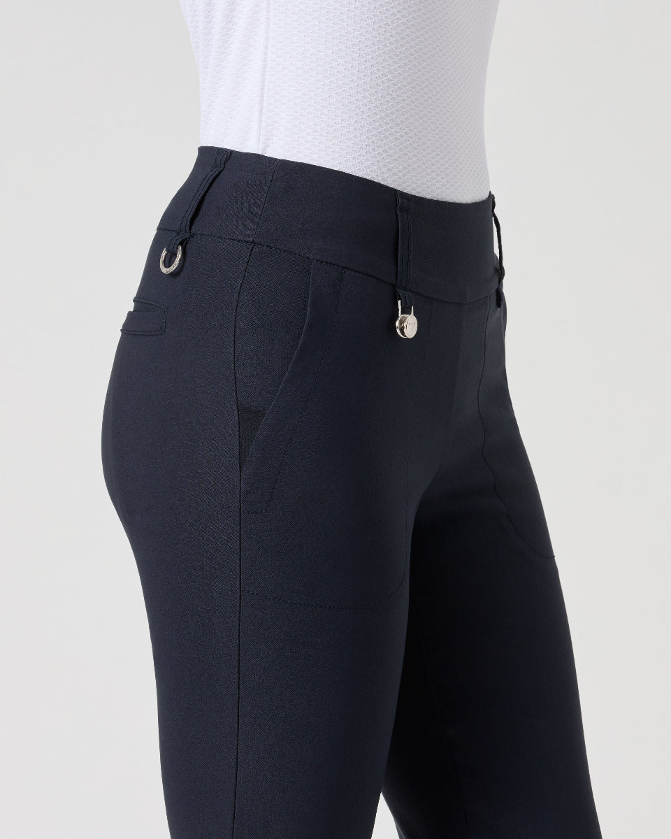 Daily Sports Magic Dark Navy Straight Ankle Pants