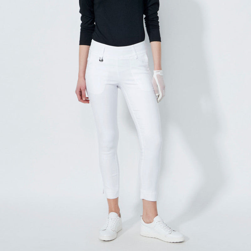 Daily Sports Magic 27" White Ankle Pants