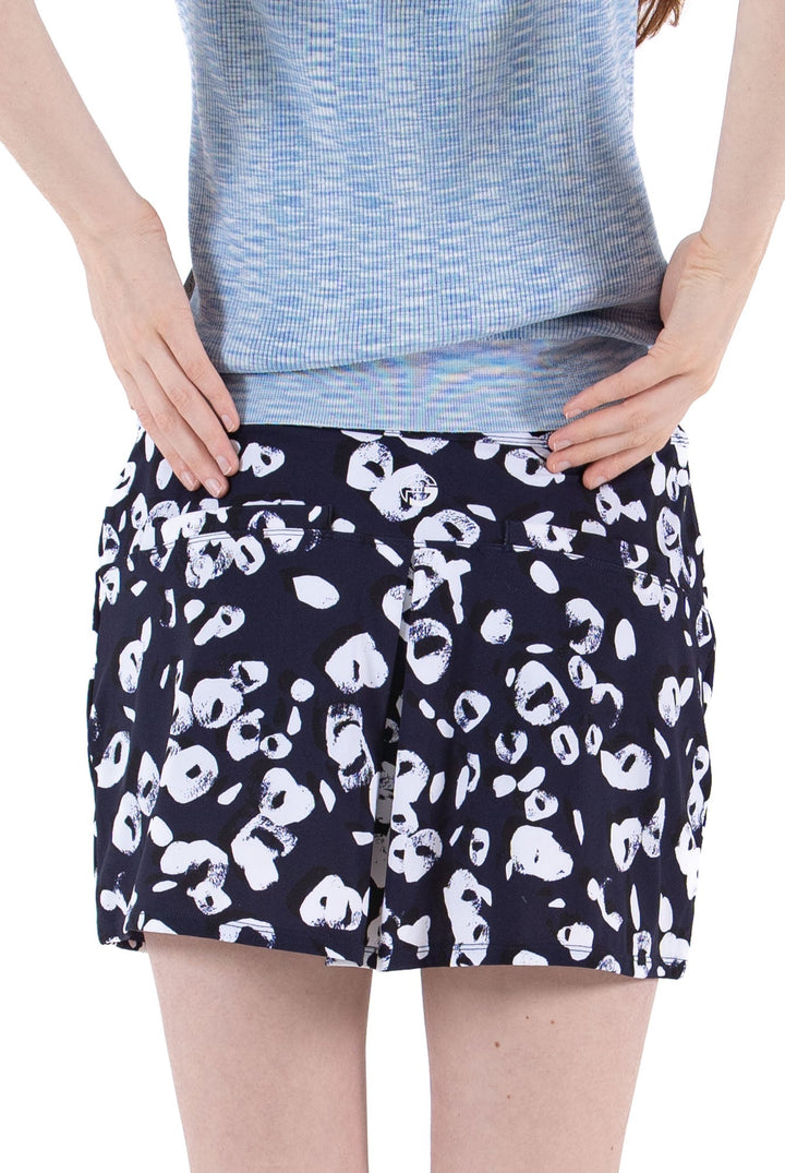 Foray Golf Inky Leopard Skort