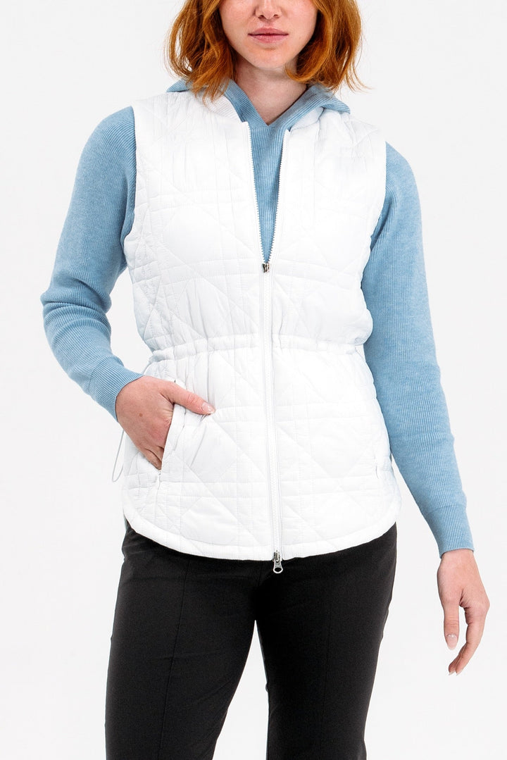 Foray Golf Longline Quilted Vest