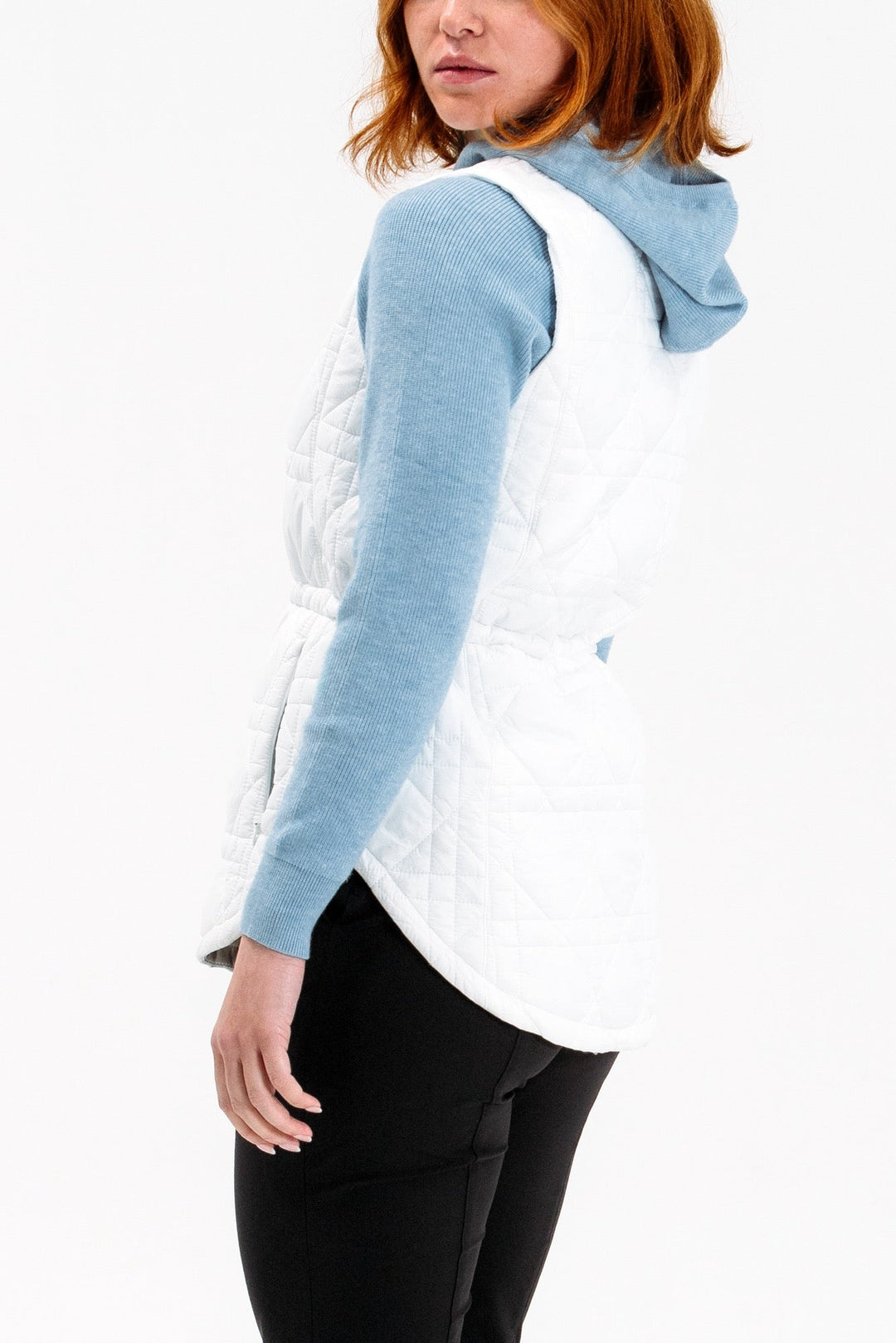 Foray Golf Longline Quilted Vest