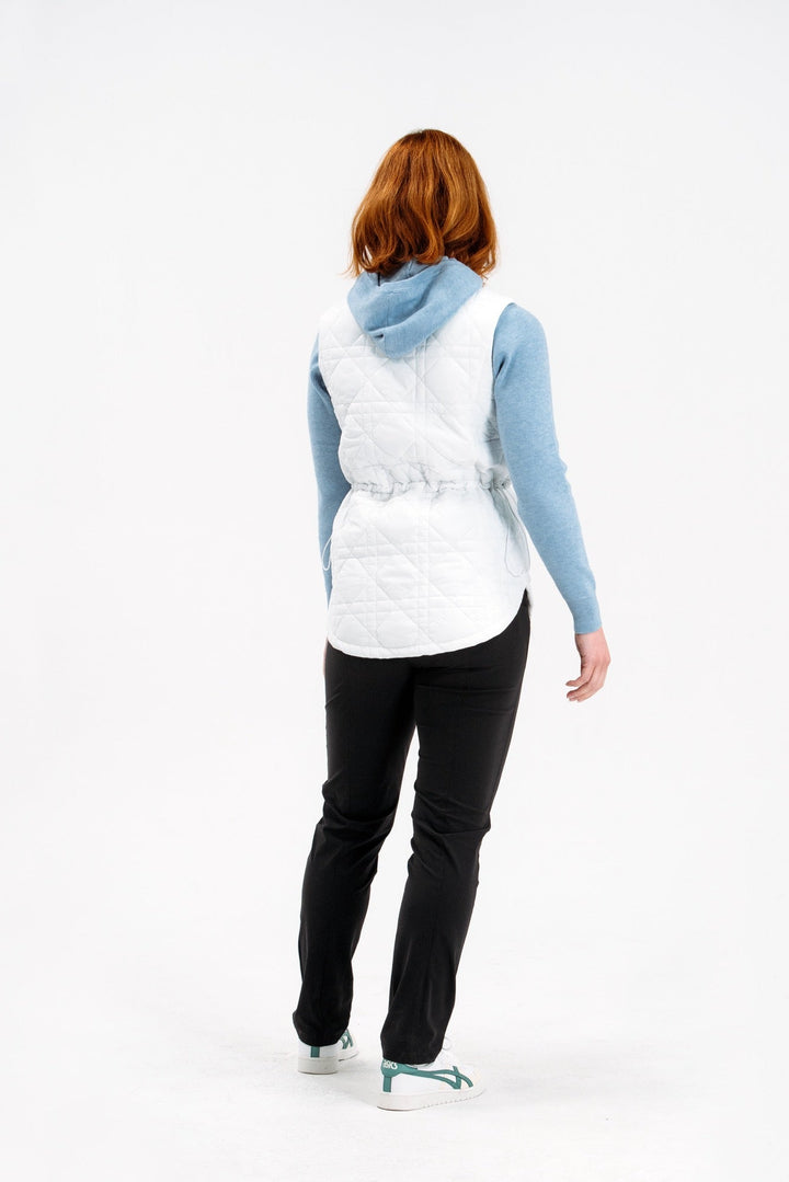 Foray Golf Longline Quilted Vest