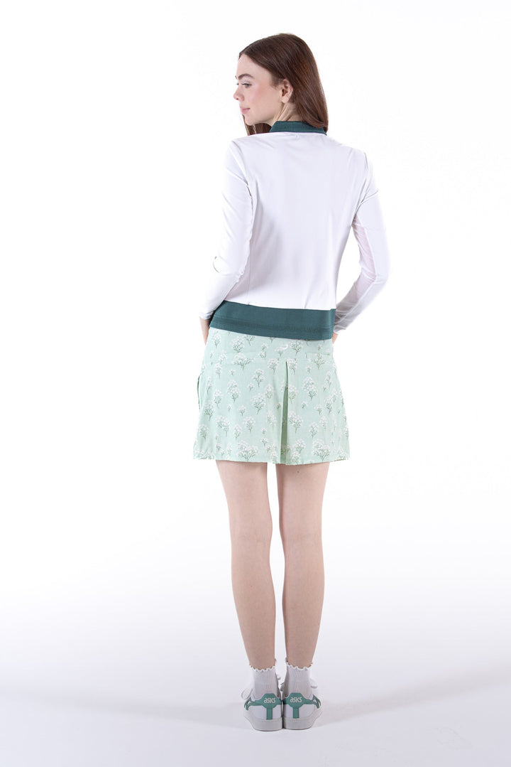 Foray Golf Long Sleeve Contrast Trim Polo