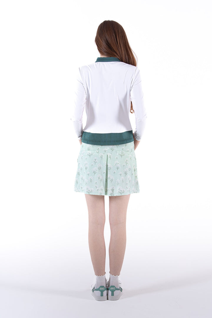 Foray Golf Long Sleeve Contrast Trim Polo