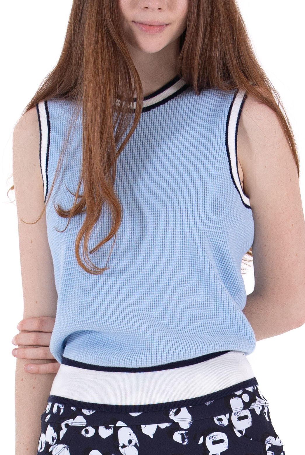 Foray Golf Waffle Knit Shell