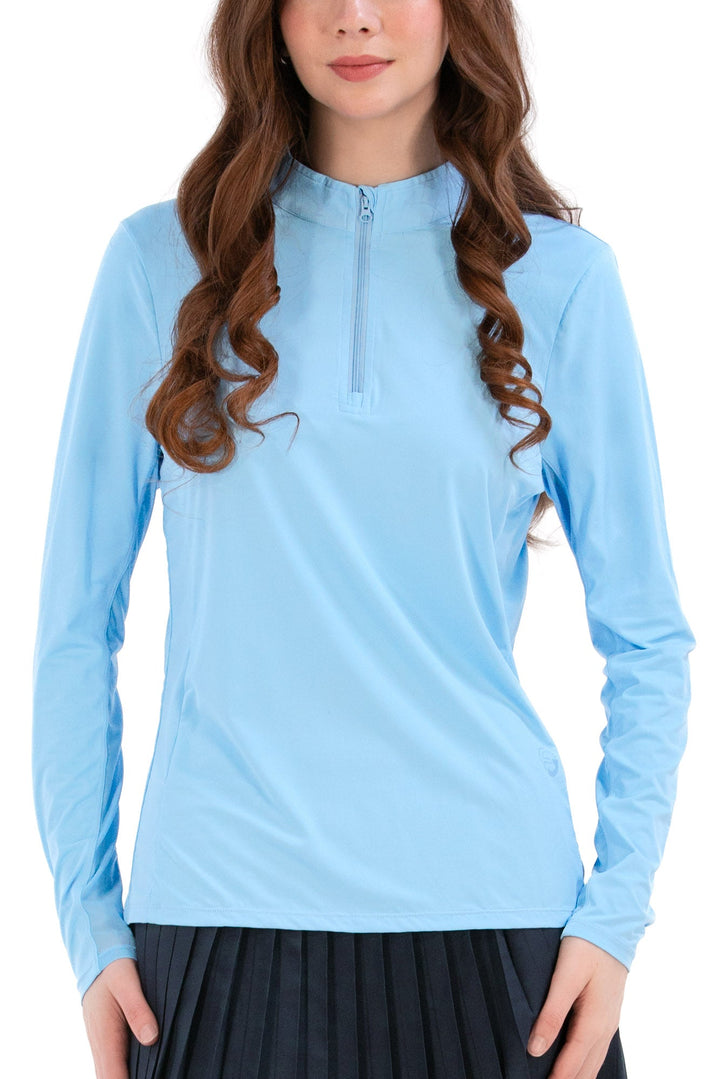Foray Golf UV Sun Long Sleeve Mock