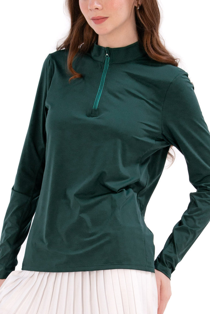 Foray Golf UV Sun Long Sleeve Mock