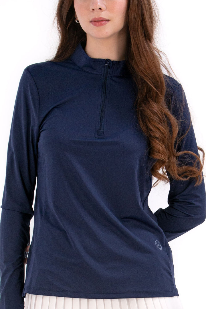 Foray Golf UV Sun Long Sleeve Mock