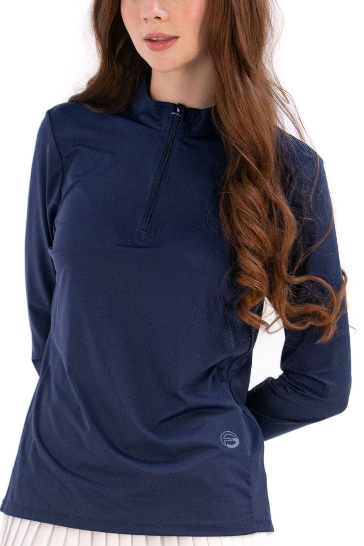 Foray Golf UV Sun Long Sleeve Mock