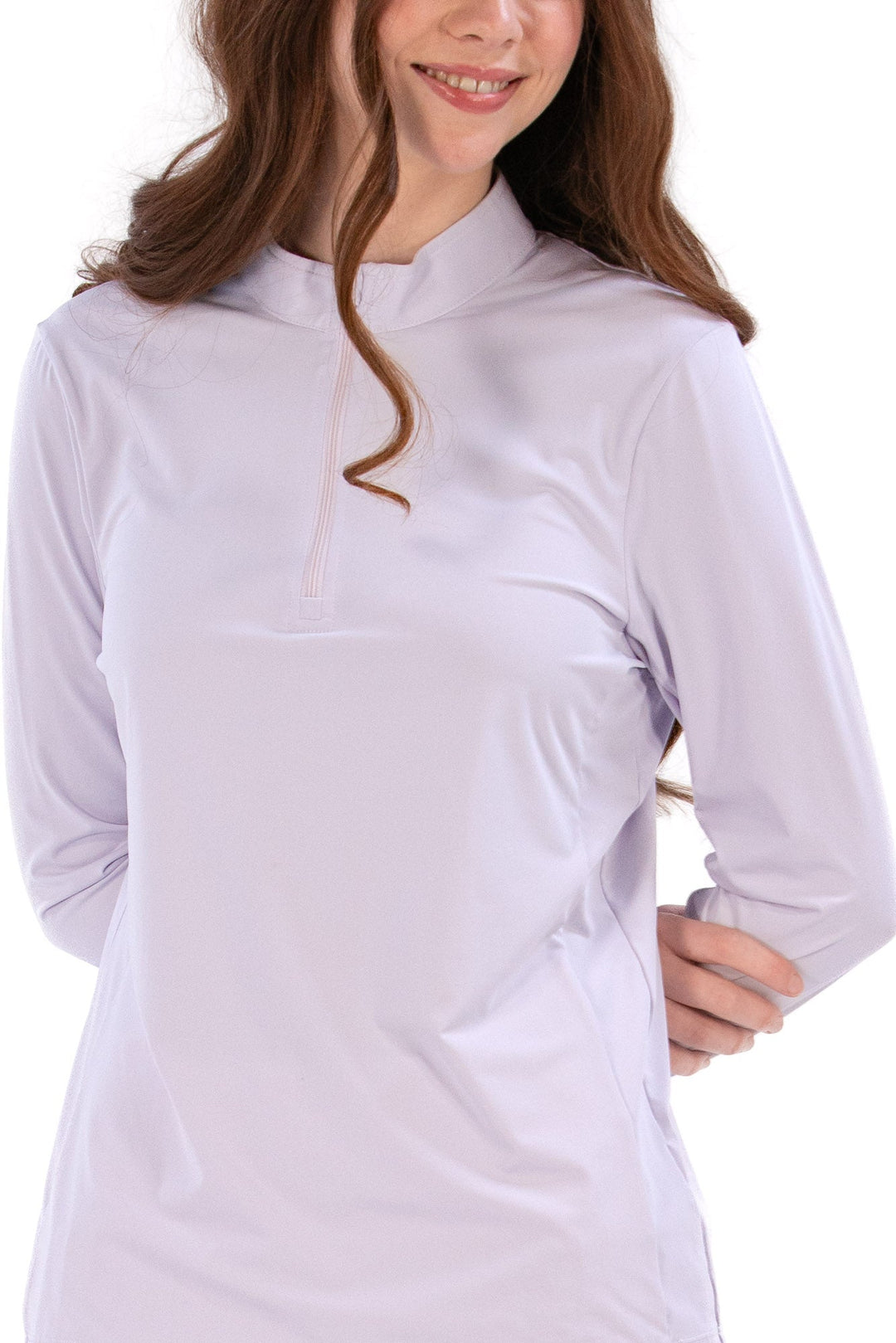 Foray Golf UV Sun Long Sleeve Mock