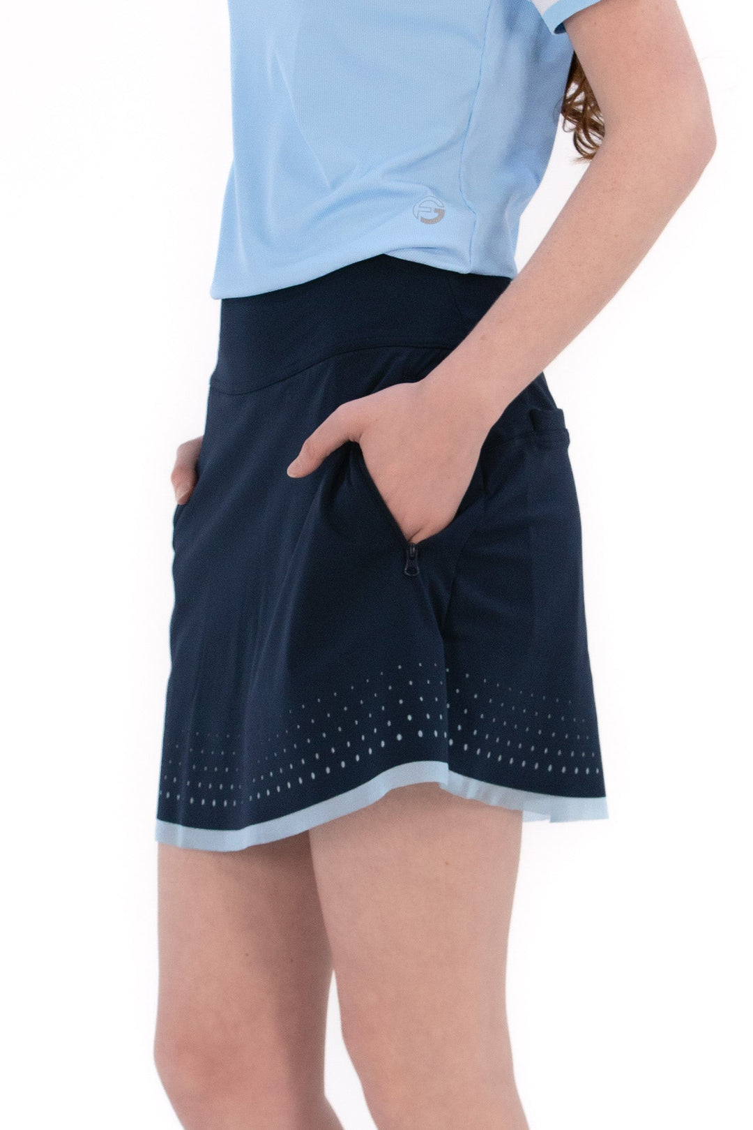 Foray Golf Bonded Hem Skort