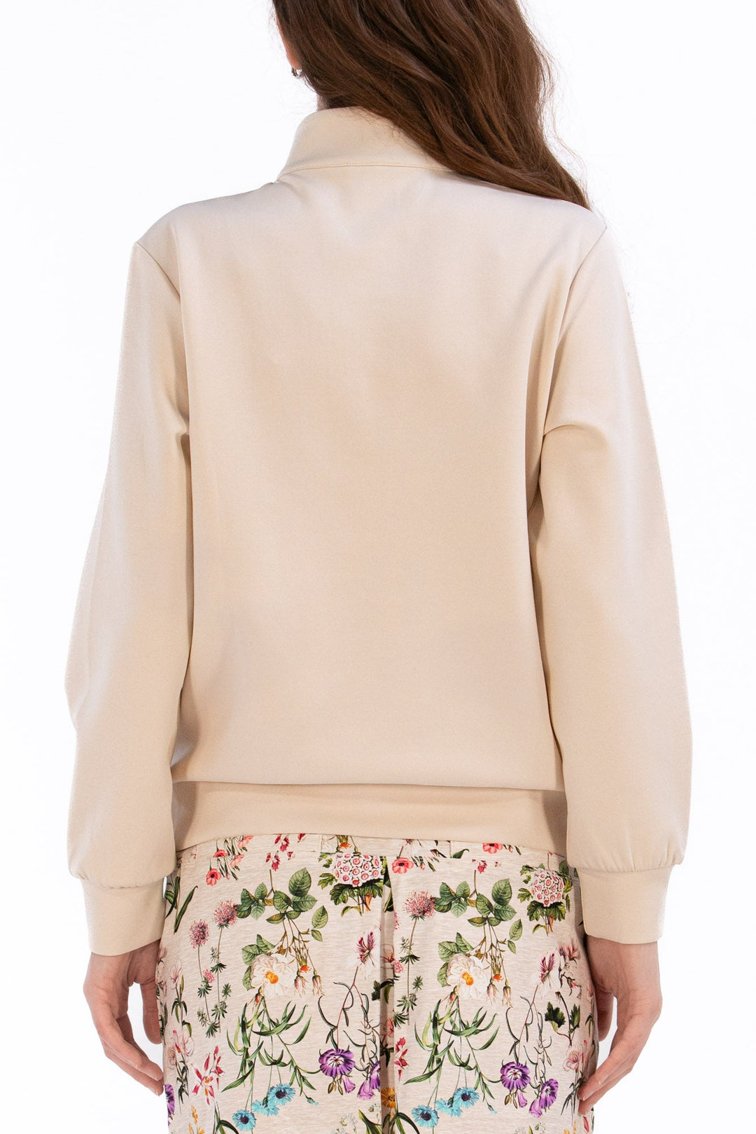Foray Golf Cream Neoprene Half-Zip Pullover