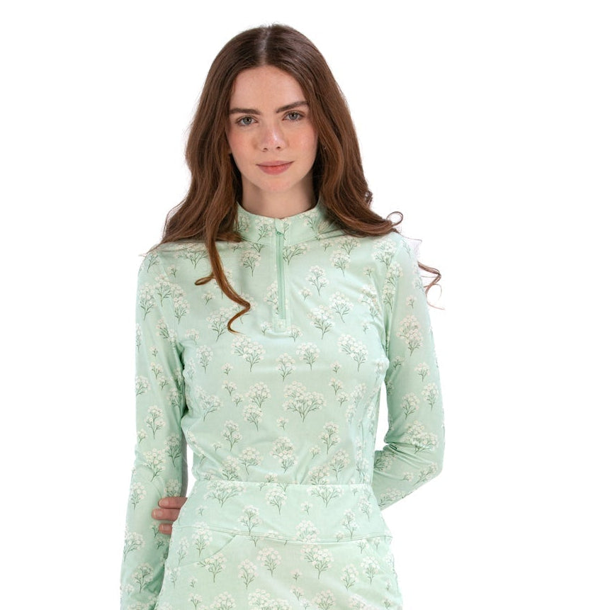 Foray Golf Floral Printed Sun Shirt