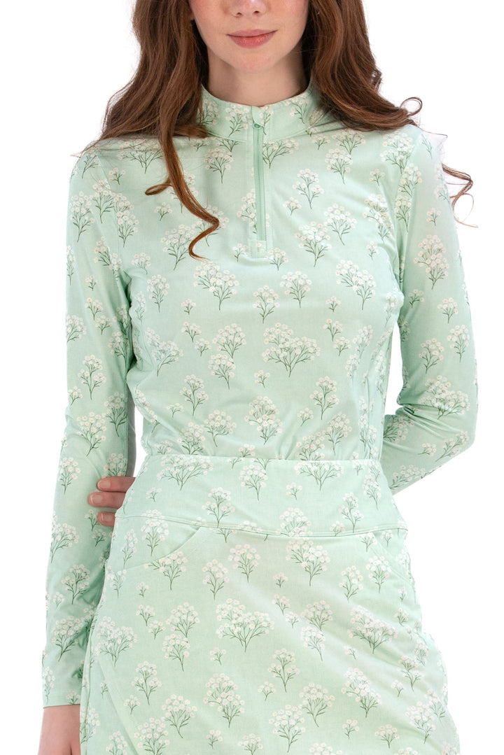 Foray Golf Floral Printed Sun Shirt