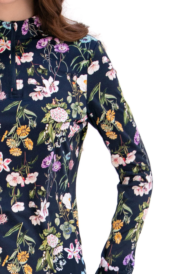 Foray Golf Floral Printed Sun Shirt