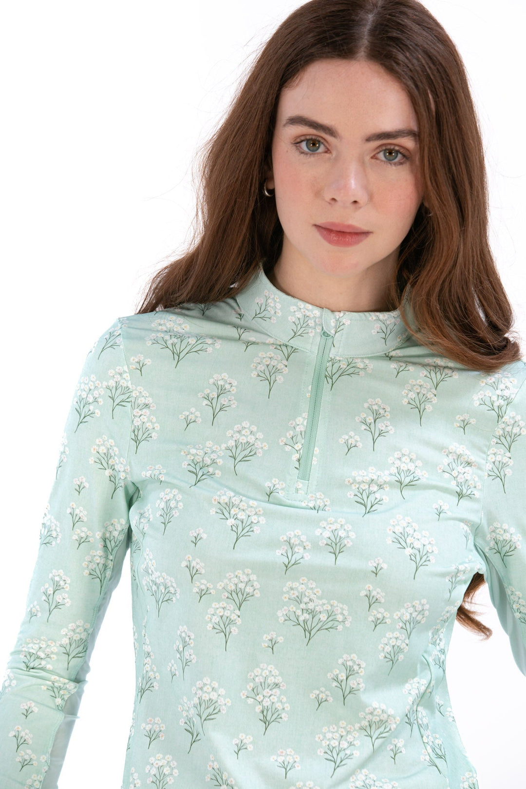 Foray Golf Floral Printed Sun Shirt
