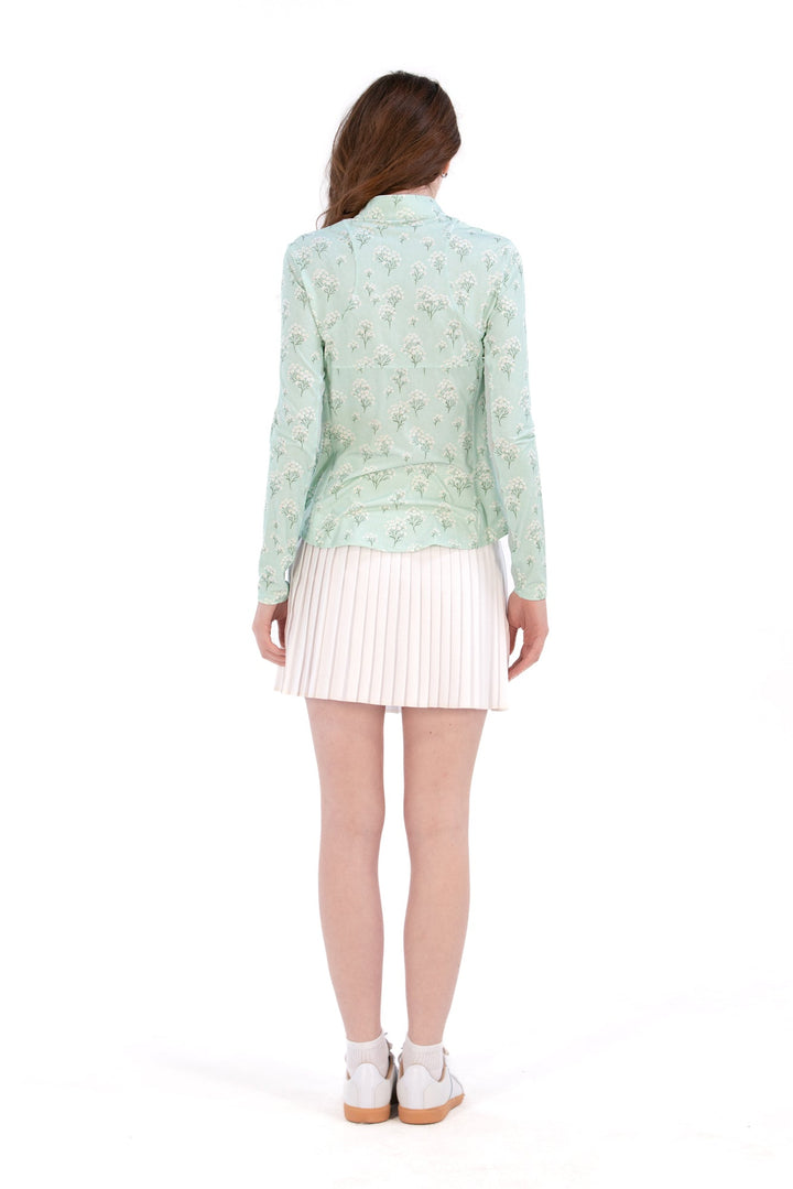 Foray Golf Floral Printed Sun Shirt