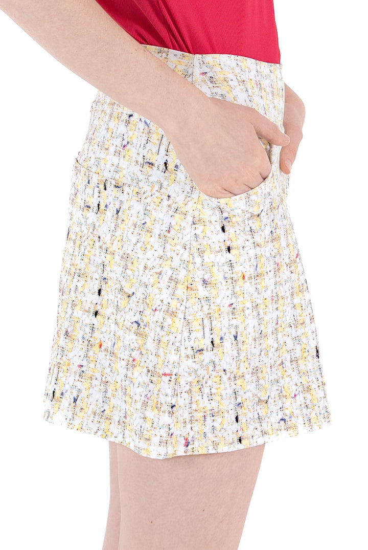 Foray Golf Sunlit Boucle Skort