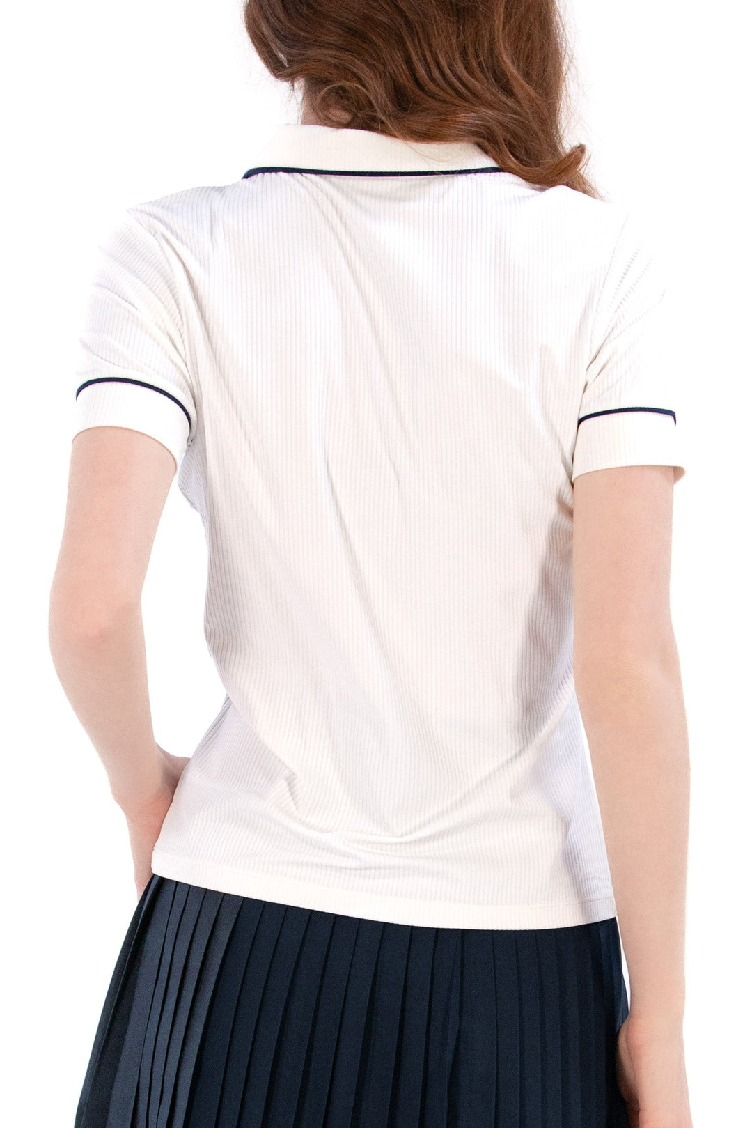 Foray Golf Rib Short Sleeve Notch Collar Polo