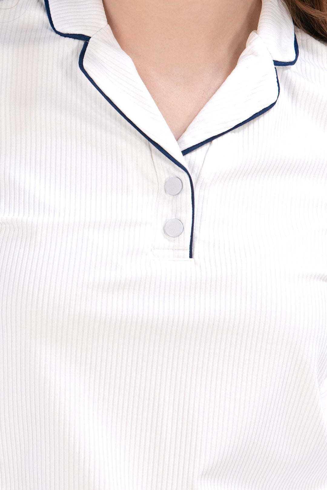 Foray Golf Rib Short Sleeve Notch Collar Polo
