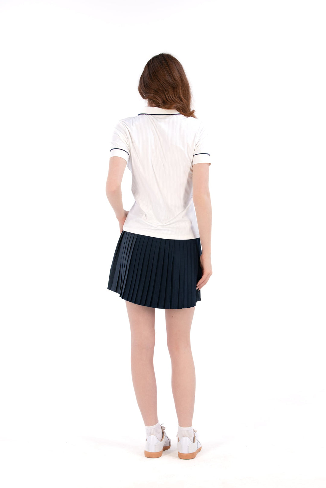 Foray Golf Rib Short Sleeve Notch Collar Polo