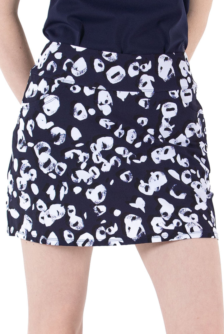 Foray Golf Inky Leopard Skort