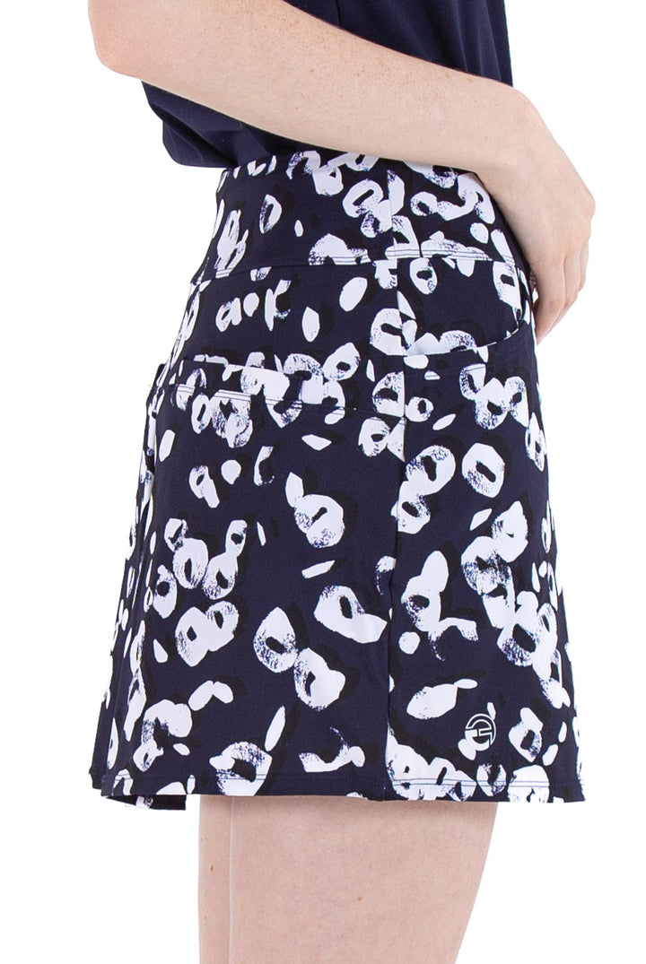 Foray Golf Inky Leopard Skort