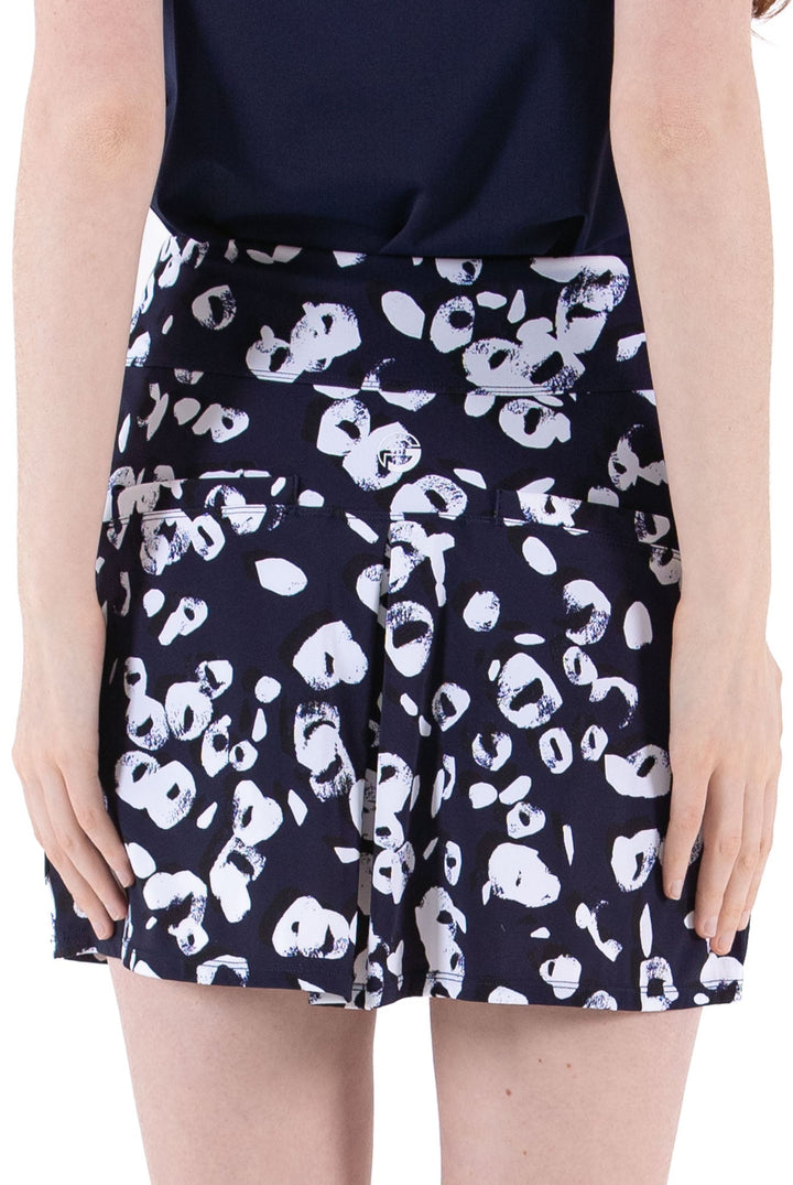 Foray Golf Inky Leopard Skort