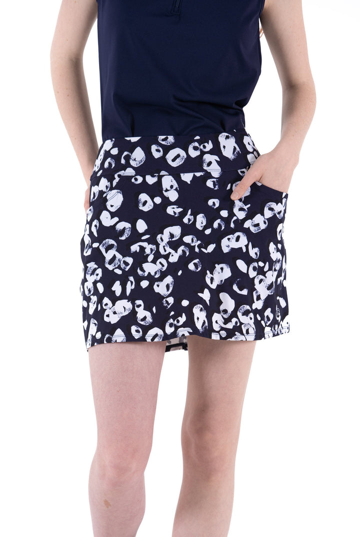 Foray Golf Inky Leopard Skort