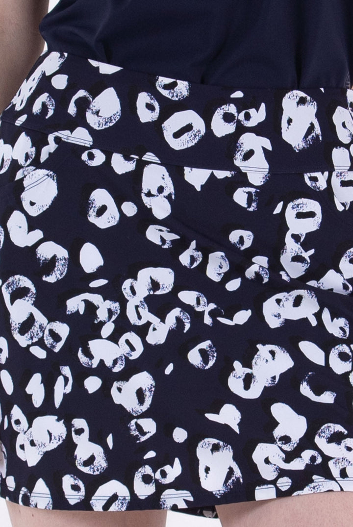 Foray Golf Inky Leopard Skort