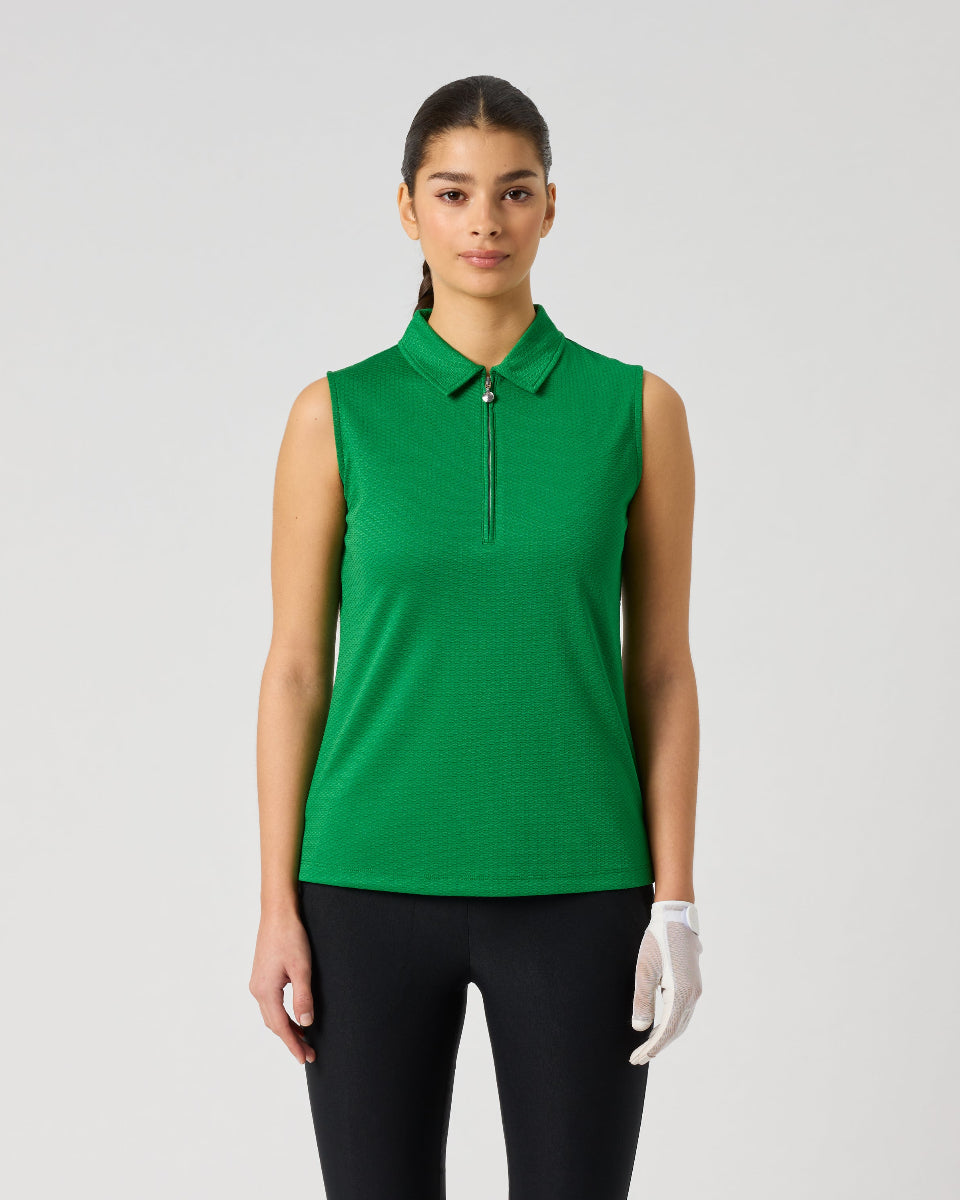 Daily Sports Peoria Leaf Sleeveless Polo