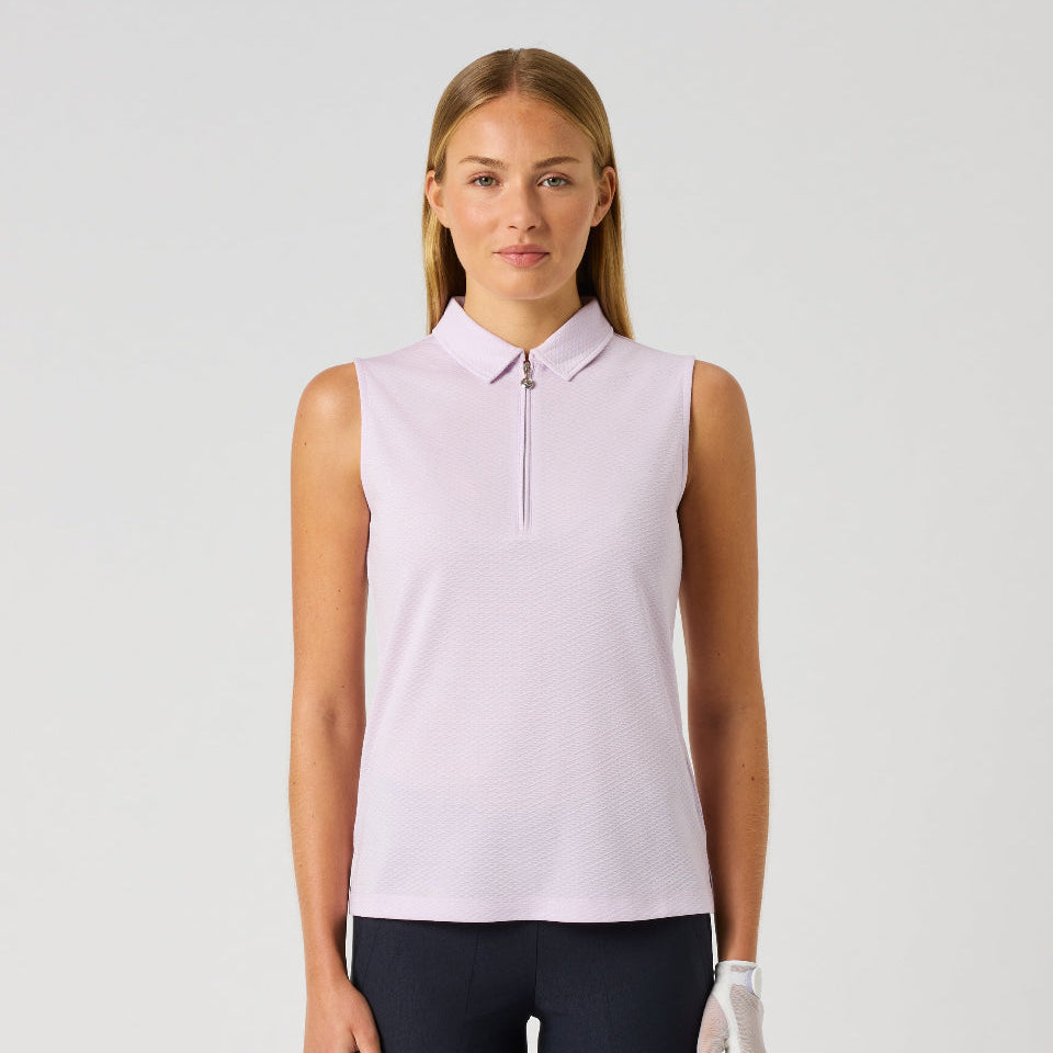 Daily Sports Peoria Sleeveless Pink Polo