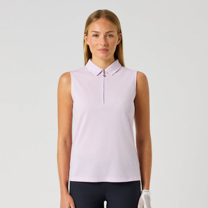 Daily Sports Peoria Sleeveless Pink Polo