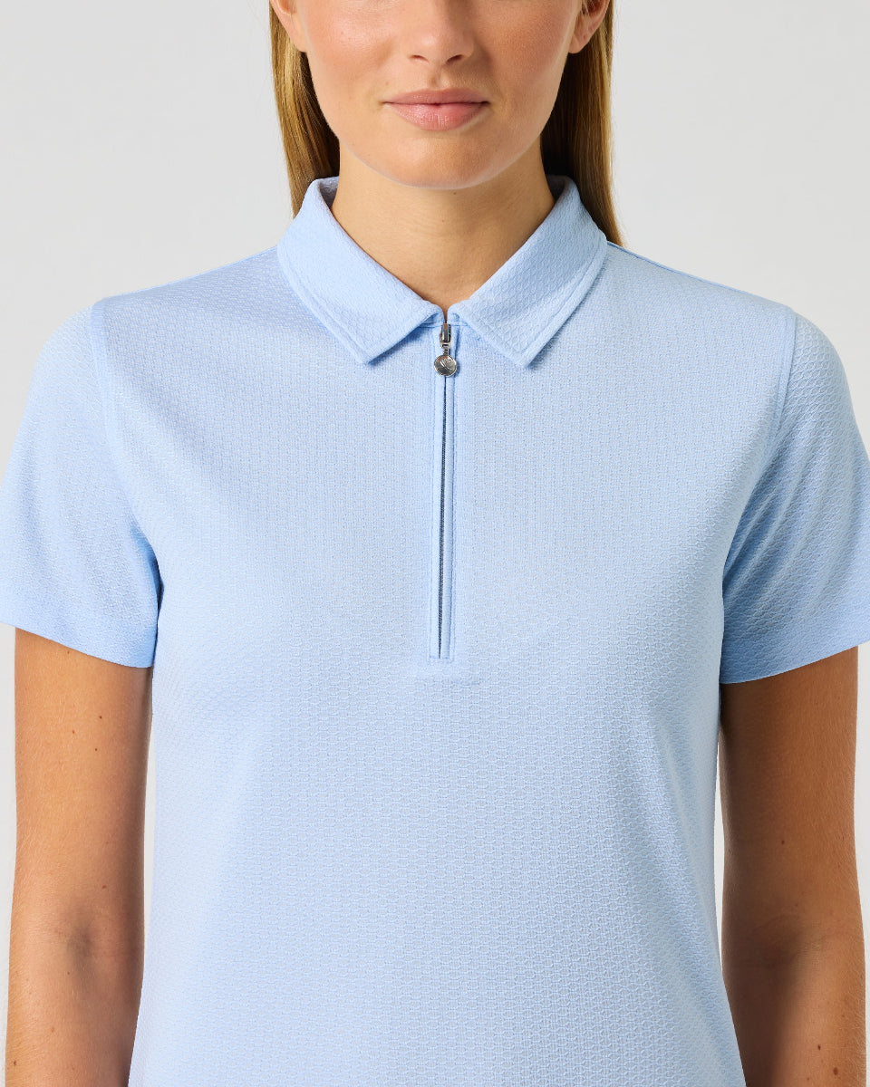Daily Sports Peoria Light Blue Short Sleeve Polo