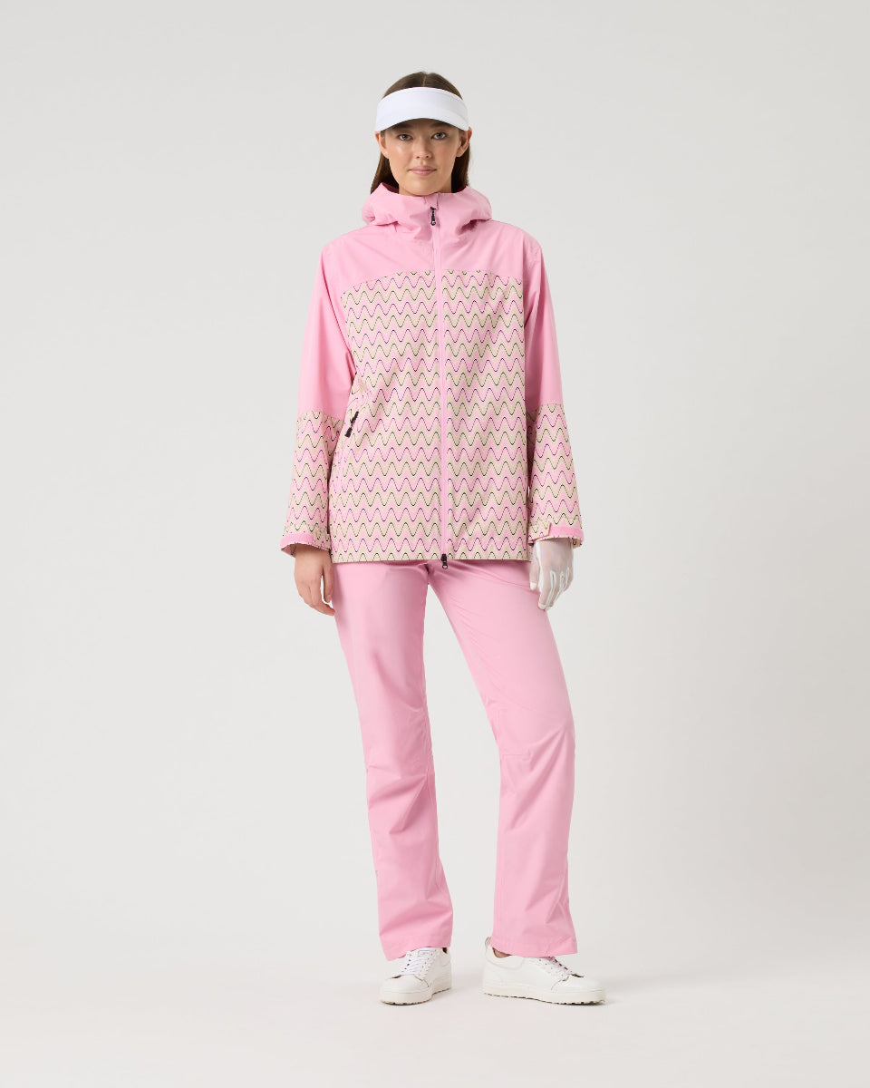 Daily Sports Flain Prism Pink Rain Pants