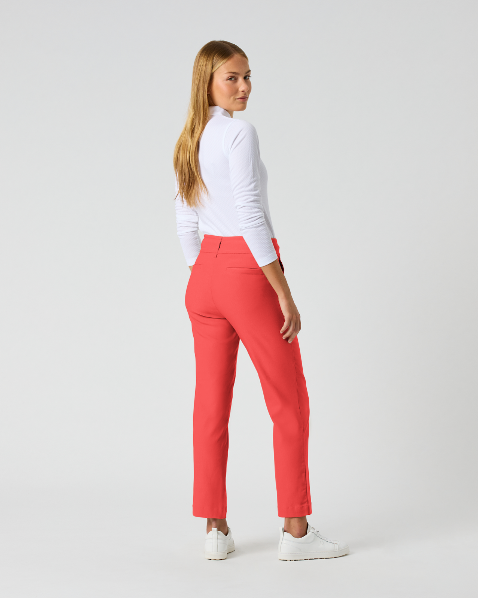 Daily Sports Magic Poppy Red Straight Ankle Pants [AW26]