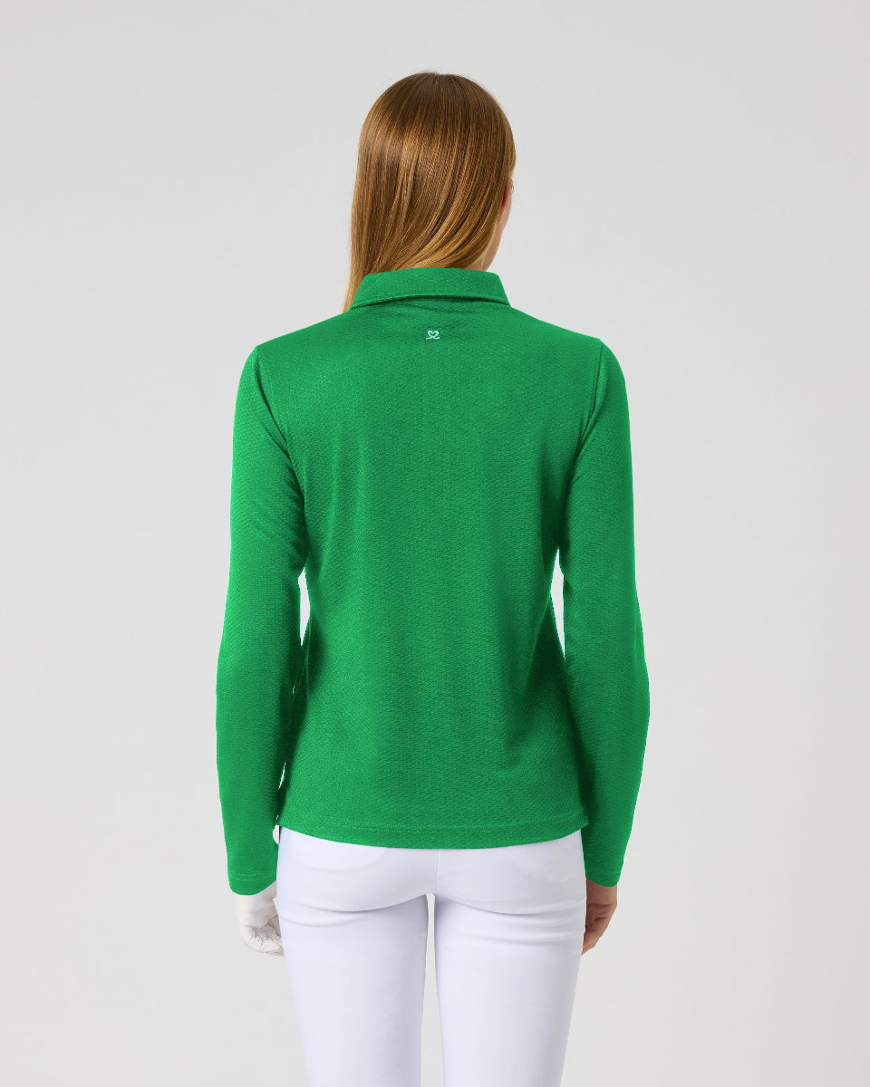 Daily Sports Peoria Leaf Long Sleeve Polo