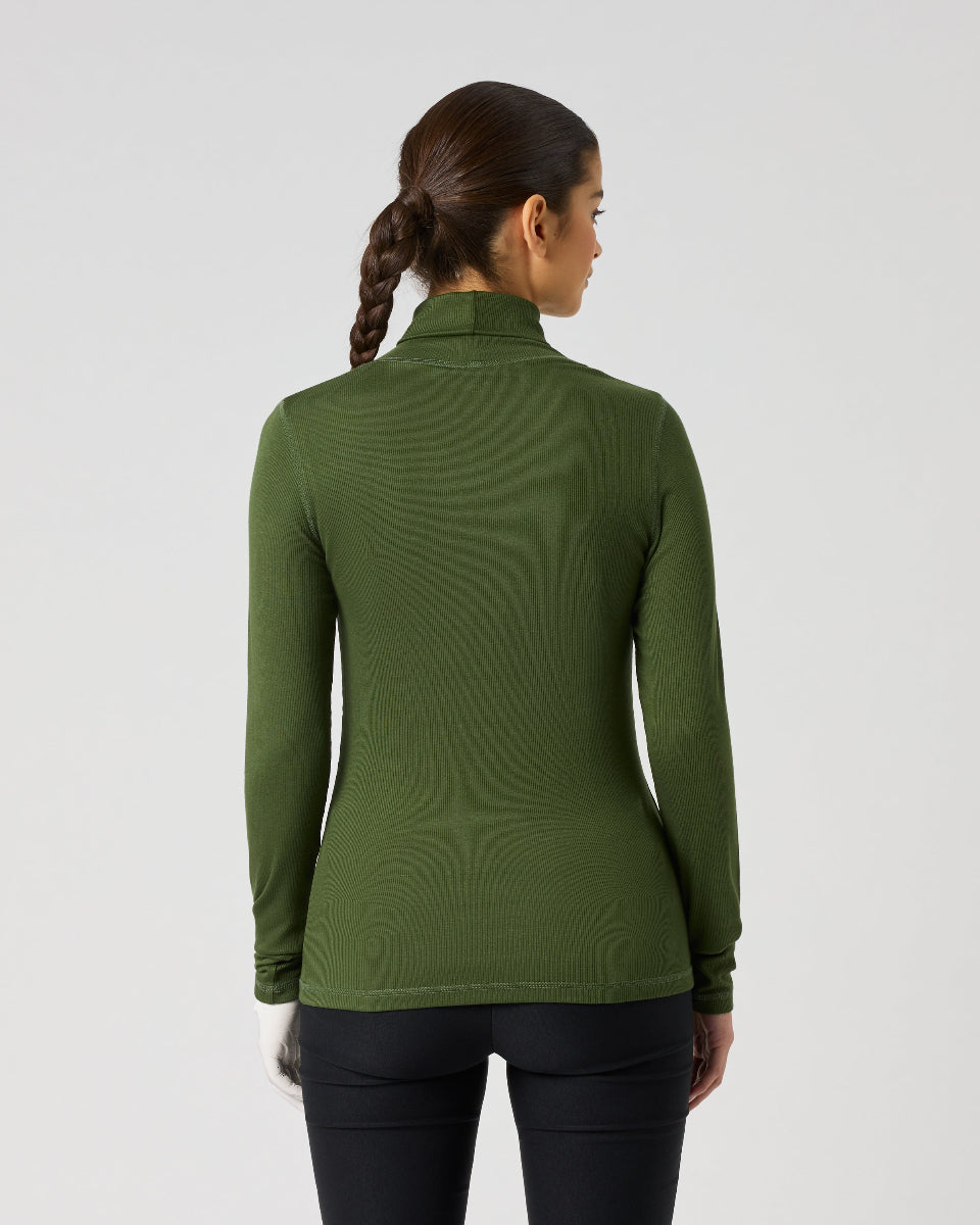 Daily Sports Ancona Khakora Long Sleeve Roll Neck Top
