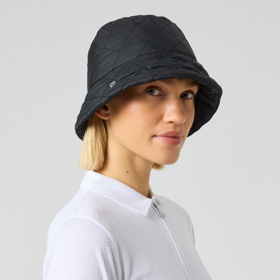 Daily Sports Catania Black Quilted Hat