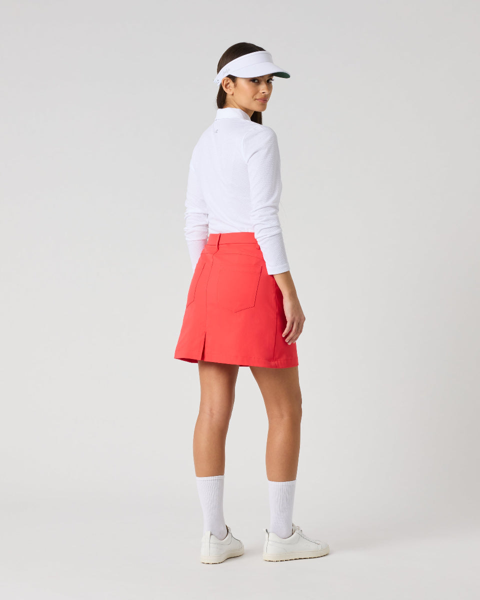 Daily Sports Lyric Poppy Red Skort V2