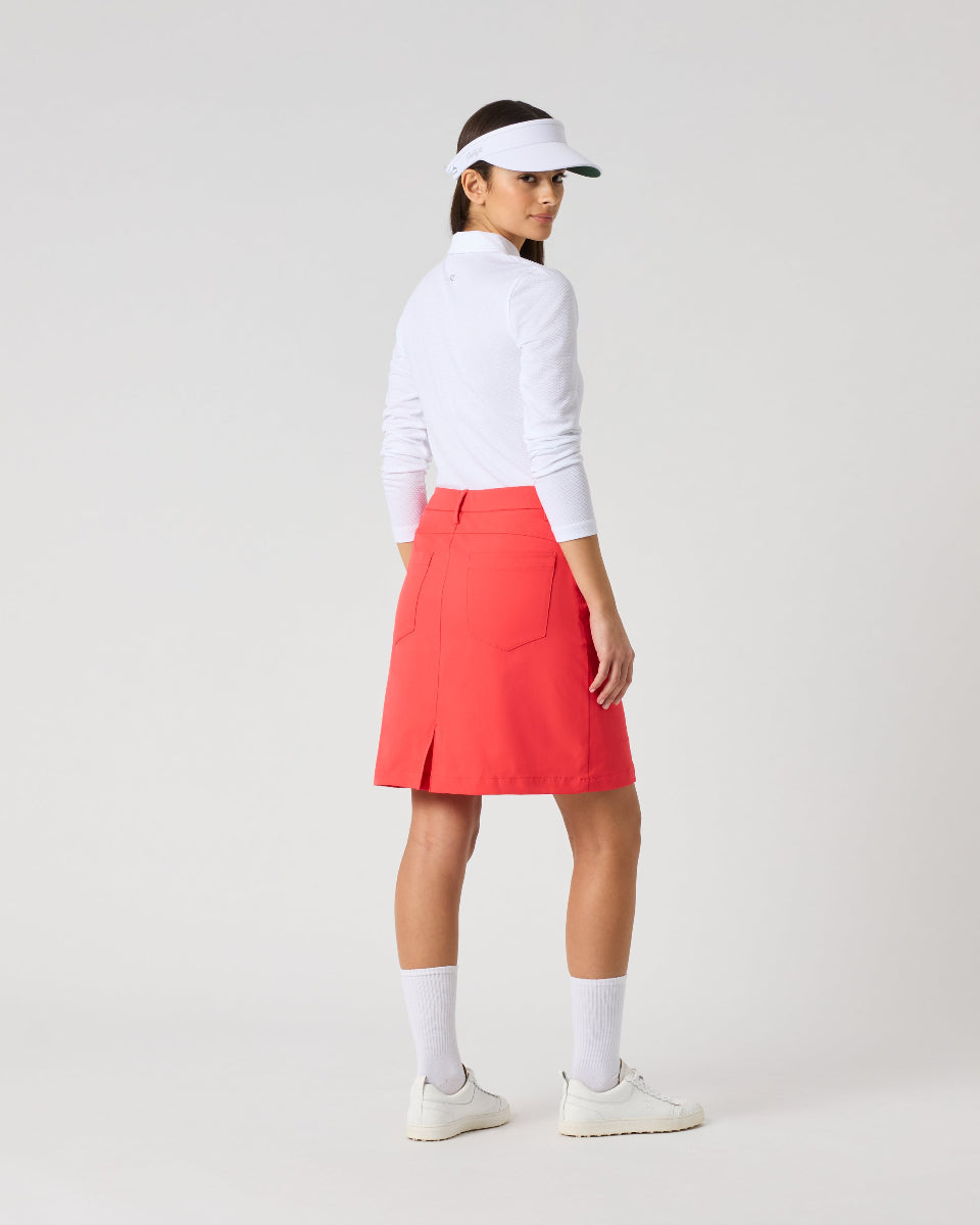 Daily Sports Lyric Poppy Red 20" Skort V2