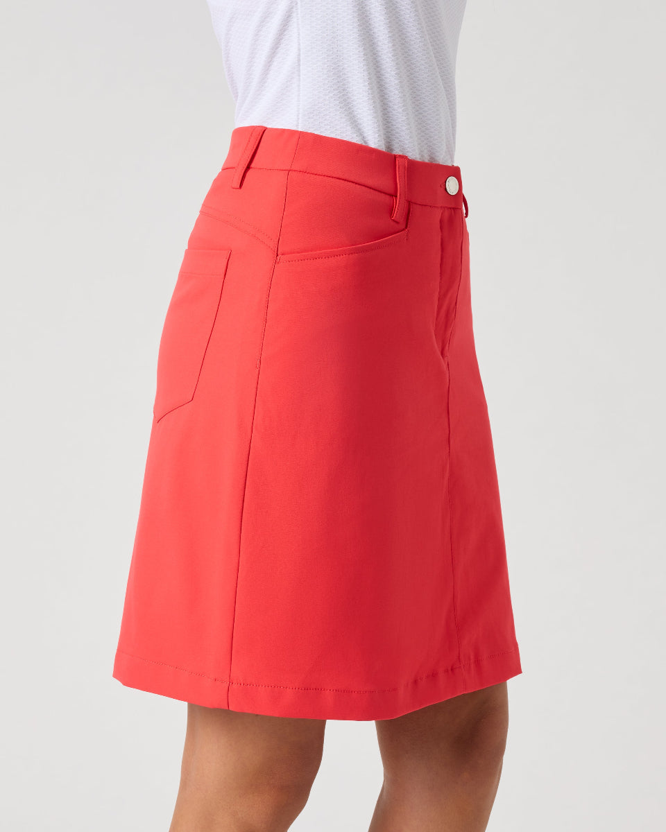 Daily Sports Lyric Poppy Red 20" Skort V2
