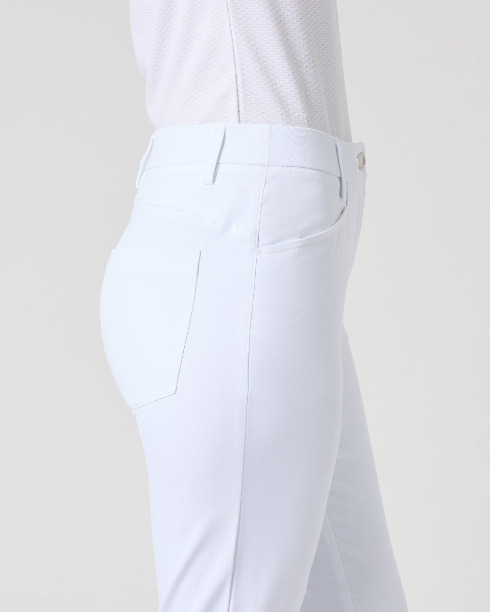 Daily Sports Lyric White Bermuda Shorts V2