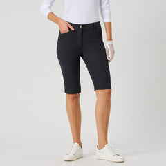 Daily Sports Lyric Black Bermuda Shorts V2