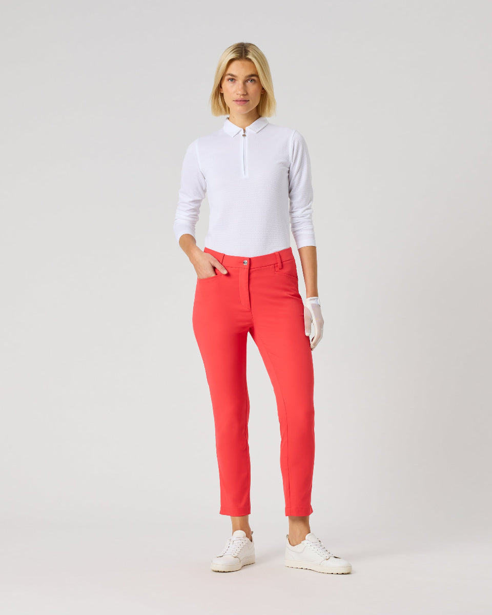 Daily Sport Lyric 27" Poppy Red Ankle Pants V2