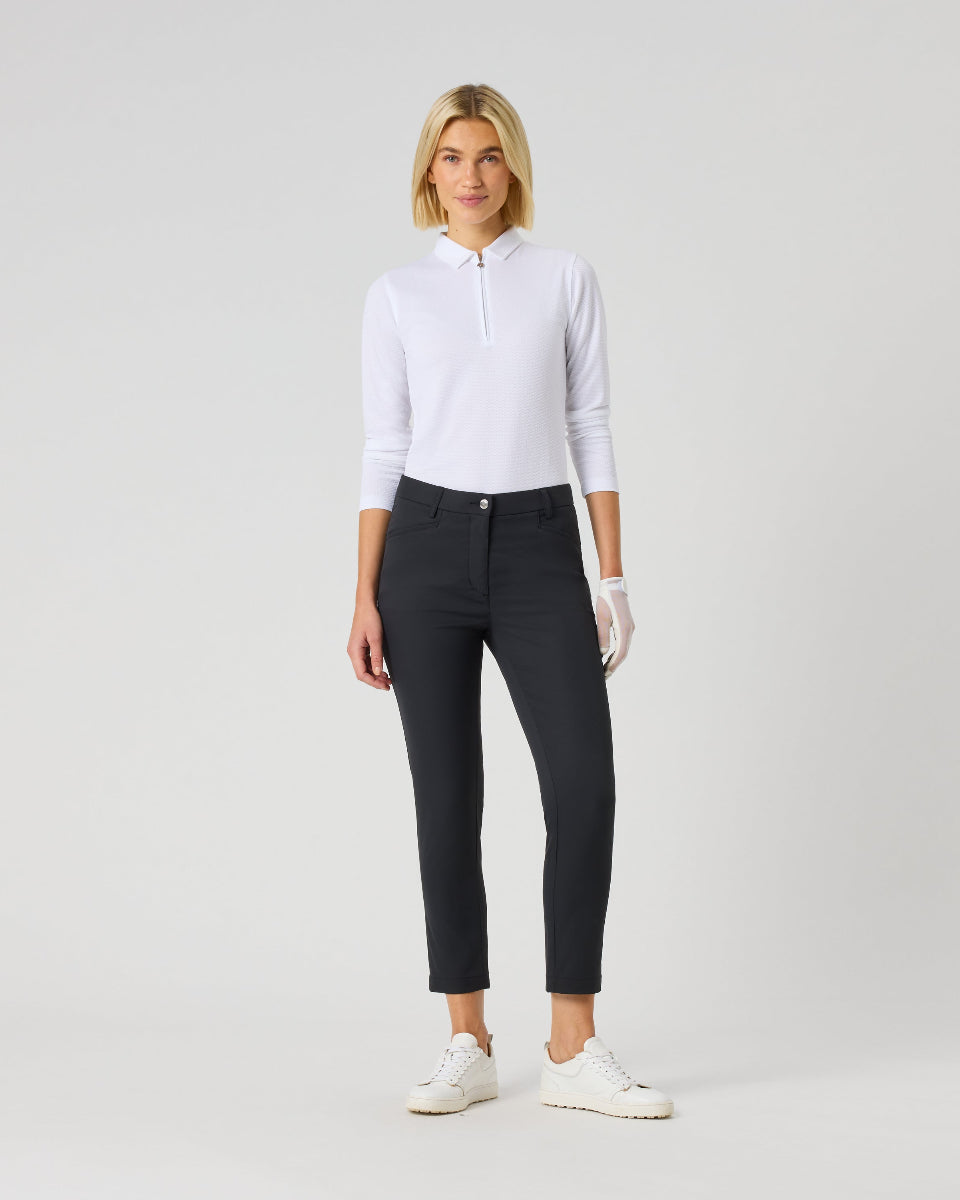 Daily Sport Lyric 27" Black Ankle Pants V2