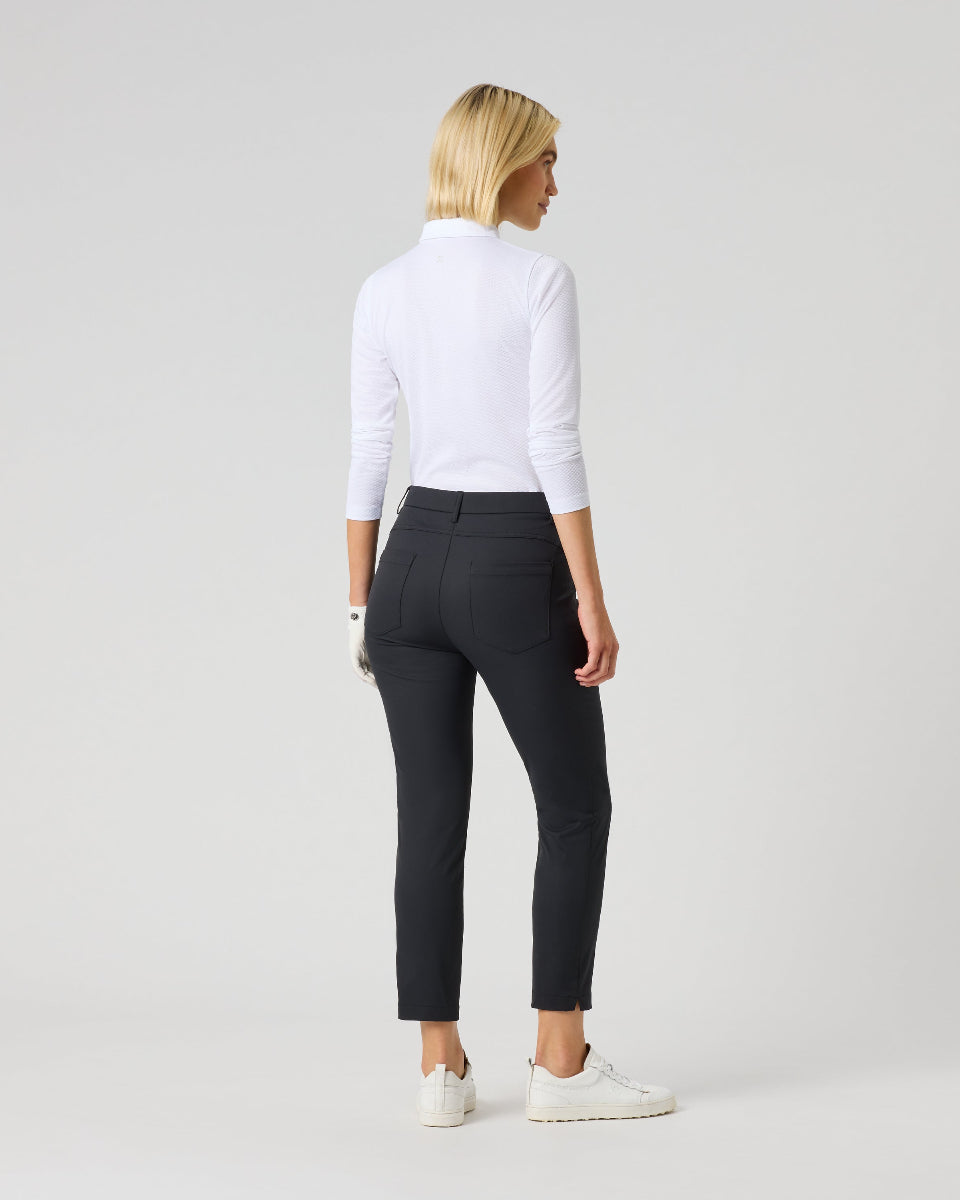 Daily Sport Lyric 27" Black Ankle Pants V2
