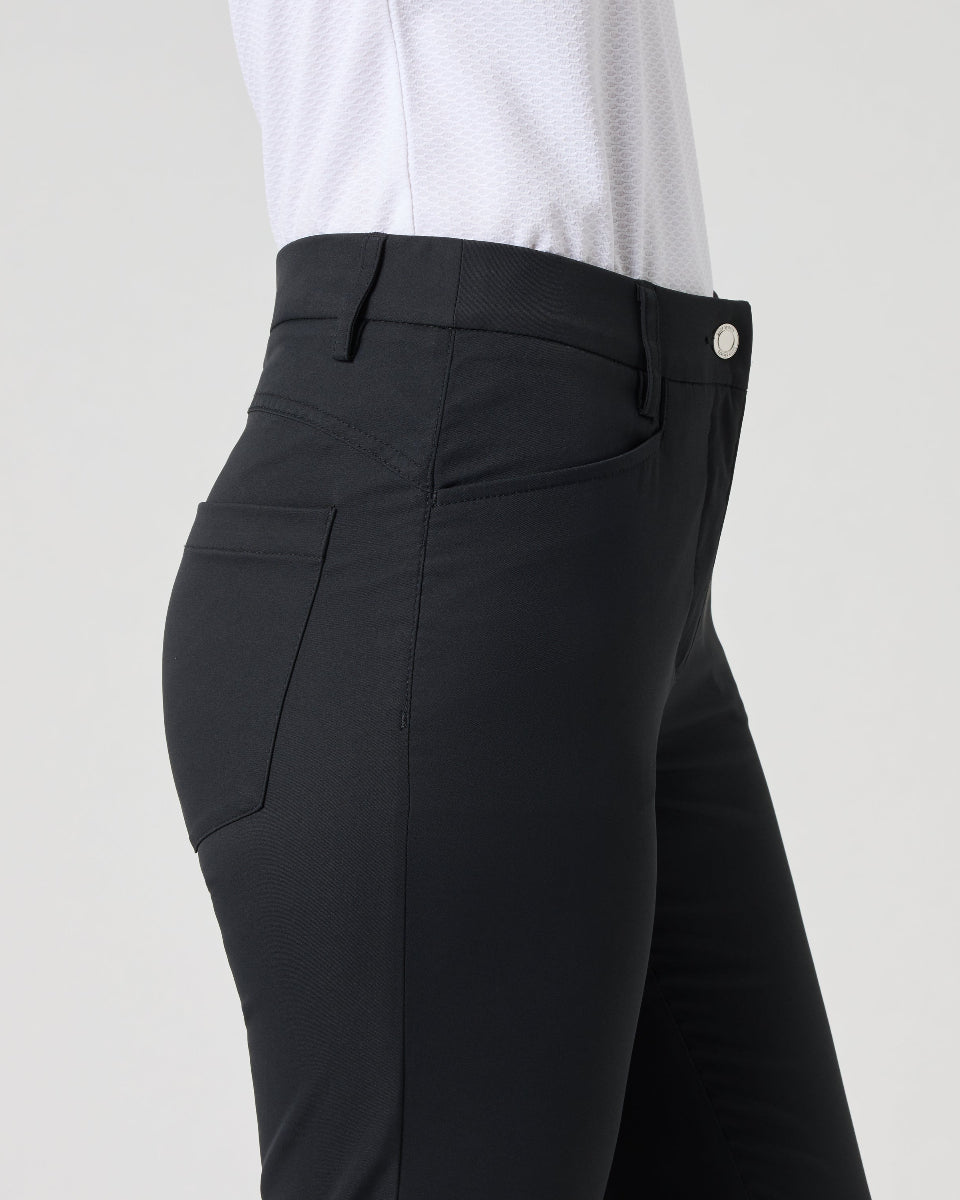 Daily Sport Lyric 27" Black Ankle Pants V2